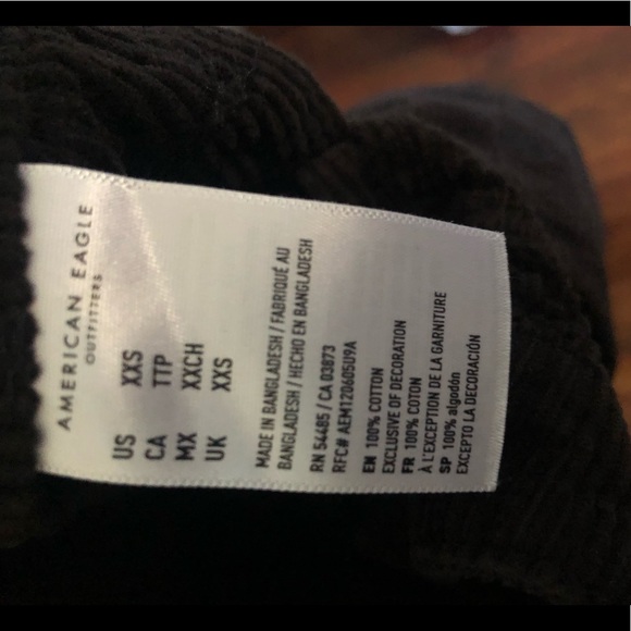 American Eagle Outfitters Corduroy Overalls - Picture 3 of 3